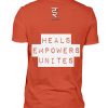 Love Heals Empowers Unites - Men Basic Shirt-1236