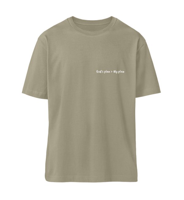 God-s plan is larger than my plan - Organic Relaxed Shirt ST/ST-651