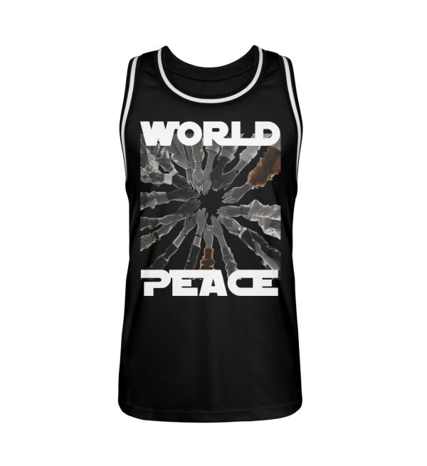 World Peace Starts With You - Unisex Basketball Jersey-16