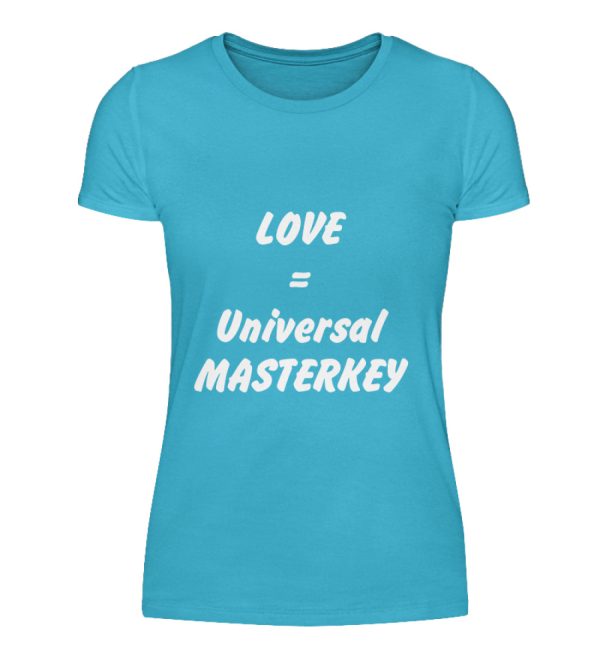 Love is the Universal MASTERKEY - Women Basic Shirt-2462