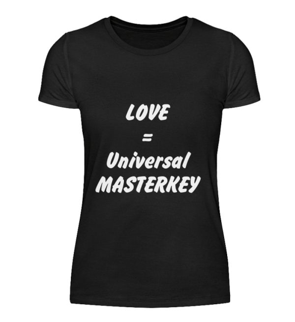 Love is the Universal MASTERKEY - Women Basic Shirt-16