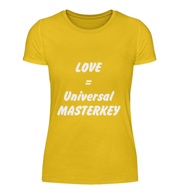 Love is the Universal MASTERKEY - Women Basic Shirt-3201