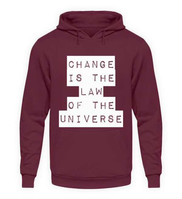 Change Is The Law Of The Universe - Unisex Hoodie-839