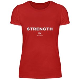 Strength in Self-control - Women Basic Shirt-4