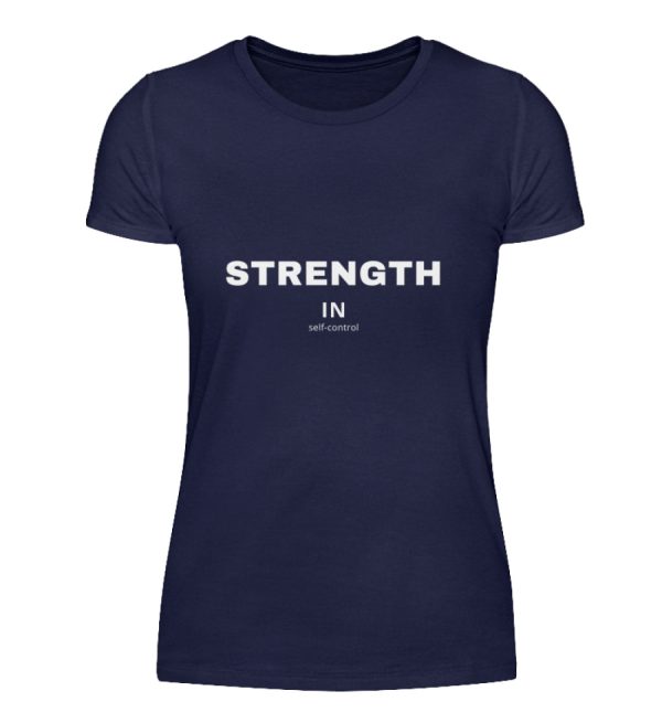 Strength in Self-control - Women Basic Shirt-198