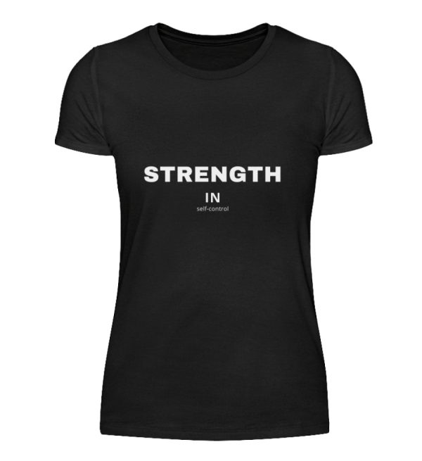 Strength in Self-control - Women Basic Shirt-16