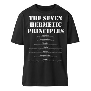 The Seven Hermetic Principles - Organic Relaxed Shirt ST/ST-16