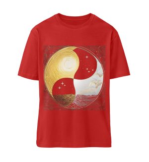 Ying Yang Night Day - Organic Relaxed Shirt ST/ST-4