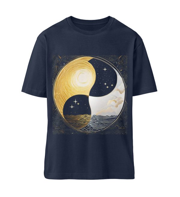 Ying Yang Night Day - Organic Relaxed Shirt ST/ST-6887