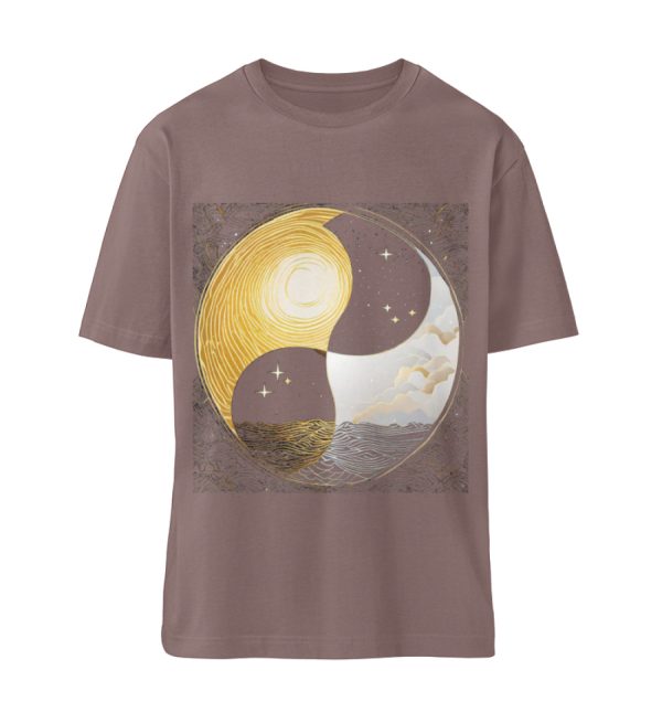 Ying Yang Night Day - Organic Relaxed Shirt ST/ST-7219