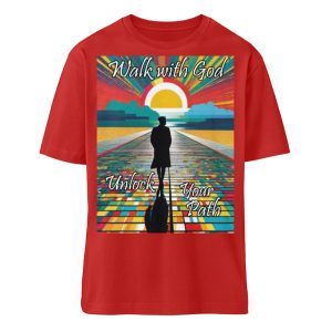 Walk with God Unlock Your Path - Organic Relaxed Shirt ST/ST-4