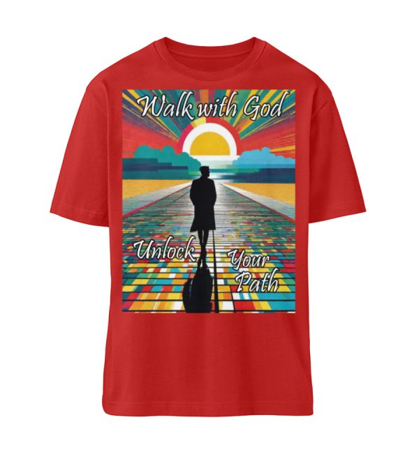 Walk with God Unlock Your Path - Organic Relaxed Shirt ST/ST-4