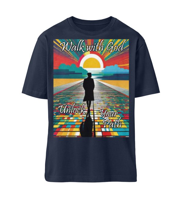 Walk with God Unlock Your Path - Organic Relaxed Shirt ST/ST-6887