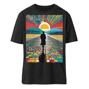 Walk with God Unlock Your Path - Organic Relaxed Shirt ST/ST-16