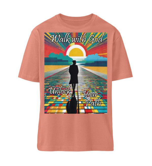 Walk with God Unlock Your Path - Organic Relaxed Shirt ST/ST-7063