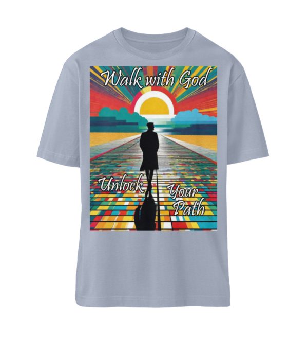 Walk with God Unlock Your Path - Organic Relaxed Shirt ST/ST-7164