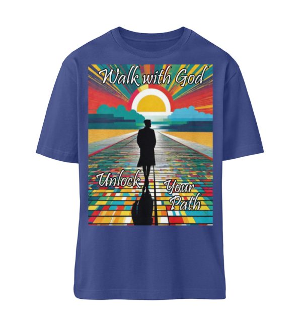 Walk with God Unlock Your Path - Organic Relaxed Shirt ST/ST-7217