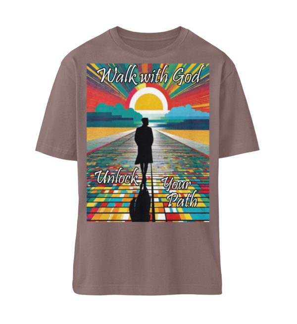 Walk with God Unlock Your Path - Organic Relaxed Shirt ST/ST-7219