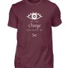 Be the change you want to see (in the world) - Men Basic Shirt-839