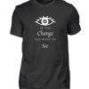 Be the change you want to see (in the world) - Men Basic Shirt-16