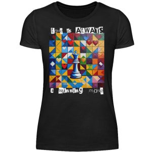 Love is always a winning move - Women Basic Shirt-16