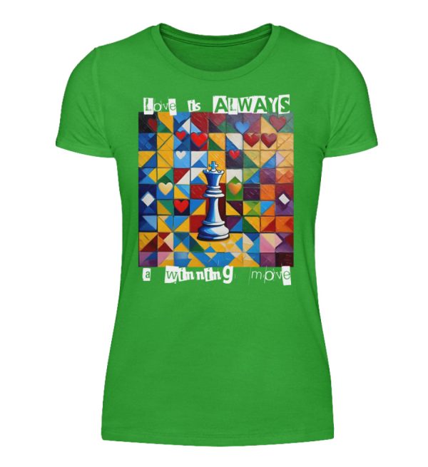 Love is always a winning move - Women Basic Shirt-2468