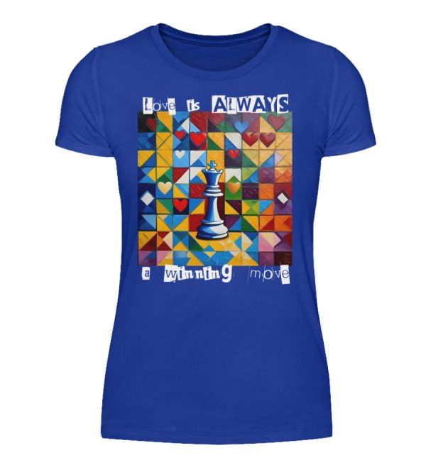 Love is always a winning move - Women Basic Shirt-2496