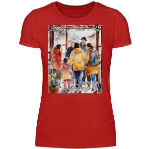 A Warm Smile is the Universal Language of Kindness - Women Basic Shirt-4