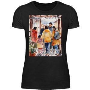 A Warm Smile is the Universal Language of Kindness - Women Basic Shirt-16