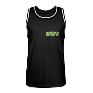 HAPPINESS IS AN INSIDE JOB - Unisex Basketball Jersey-16