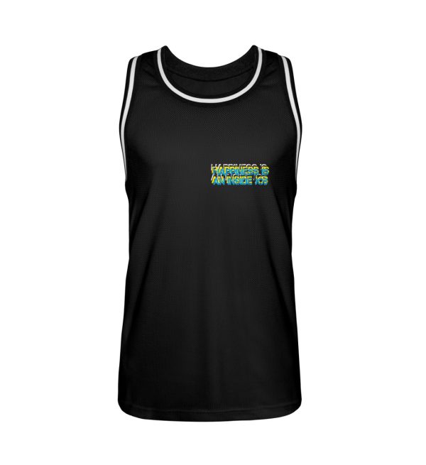 HAPPINESS IS AN INSIDE JOB - Unisex Basketball Jersey-16