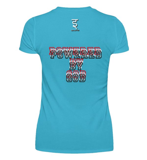 LOVE IN FEAR OUT POWERED BY GOD - Women Basic Shirt-2462