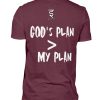 7RVF26JV_BCTU004-839 God-s plan is larger than my plan - Men Basic Shirt-839