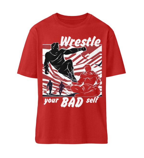 Wrestle Your Bad Self Not Others - Organic Relaxed Shirt ST/ST-4