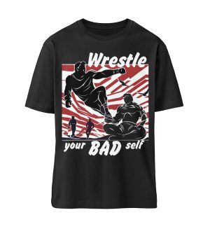 O4HGJW4R_STTU759-16 Wrestle Your Bad Self Not Others - Organic Relaxed Shirt ST/ST-16