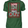 LOVE IN FEAR OUT POWERED BY GOD - Men Basic Shirt-833