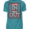 LOVE IN FEAR OUT POWERED BY GOD - Men Basic Shirt-1096