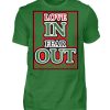 LOVE IN FEAR OUT POWERED BY GOD - Men Basic Shirt-718