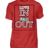 LOVE IN FEAR OUT POWERED BY GOD - Men Basic Shirt-4