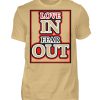 LOVE IN FEAR OUT POWERED BY GOD - Men Basic Shirt-224
