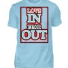 LOVE IN FEAR OUT POWERED BY GOD - Men Basic Shirt-674