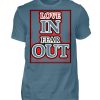 LOVE IN FEAR OUT POWERED BY GOD - Men Basic Shirt-1230