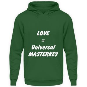 Love is the Universal MASTERKEY - Unisex Hoodie-833