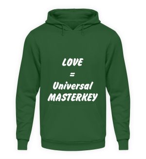 Love is the Universal MASTERKEY - Unisex Hoodie-833