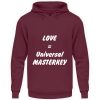 Love is the Universal MASTERKEY - Unisex Hoodie-839