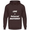 Love is the Universal MASTERKEY - Unisex Hoodie-1604