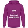 Love is the Universal MASTERKEY - Unisex Hoodie-1658