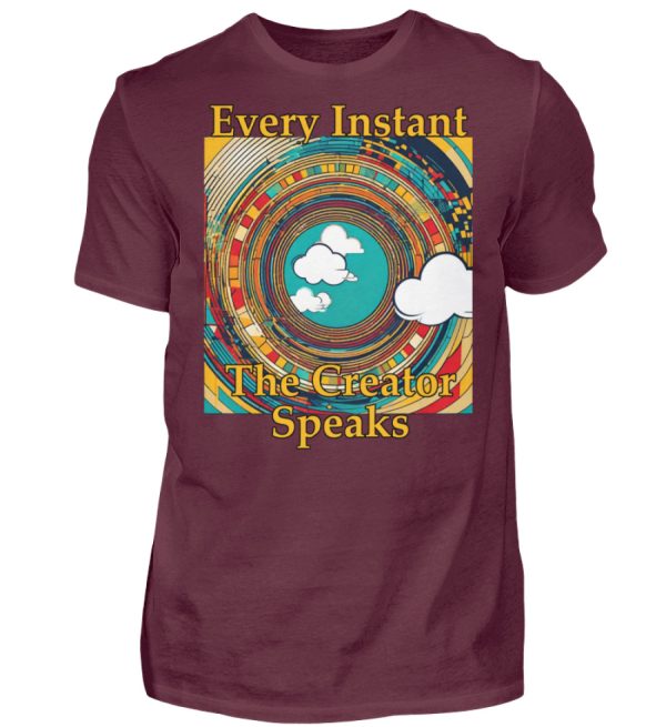 Every instant, the Creator Speaks - Men Basic Shirt-839