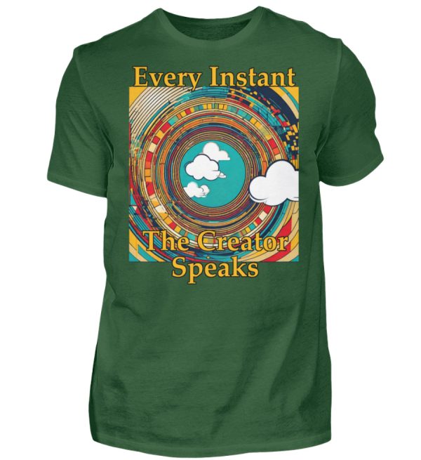 Every instant, the Creator Speaks - Men Basic Shirt-833