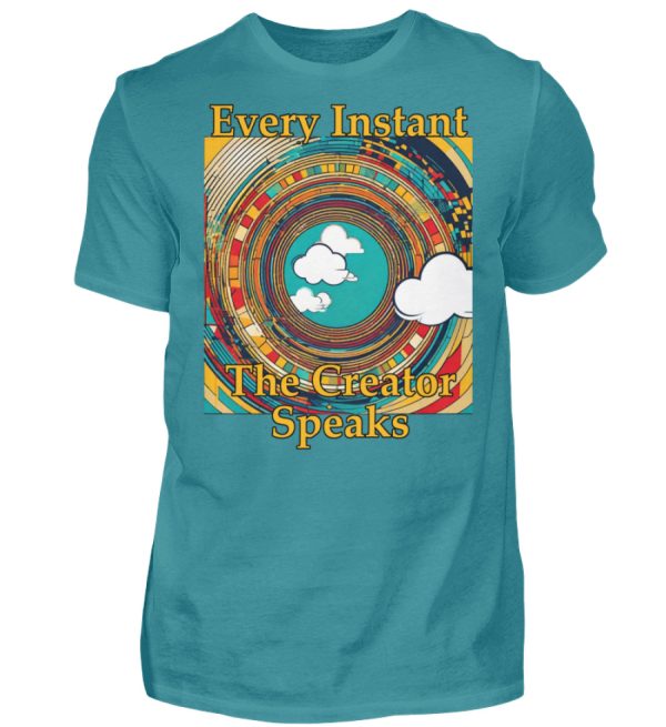 Every instant, the Creator Speaks - Men Basic Shirt-1096